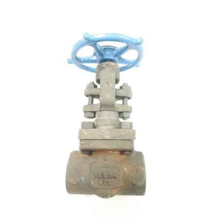 VELAN Manual 800 Steel Threaded 1In Npt Globe Valve S-2074B-02TY